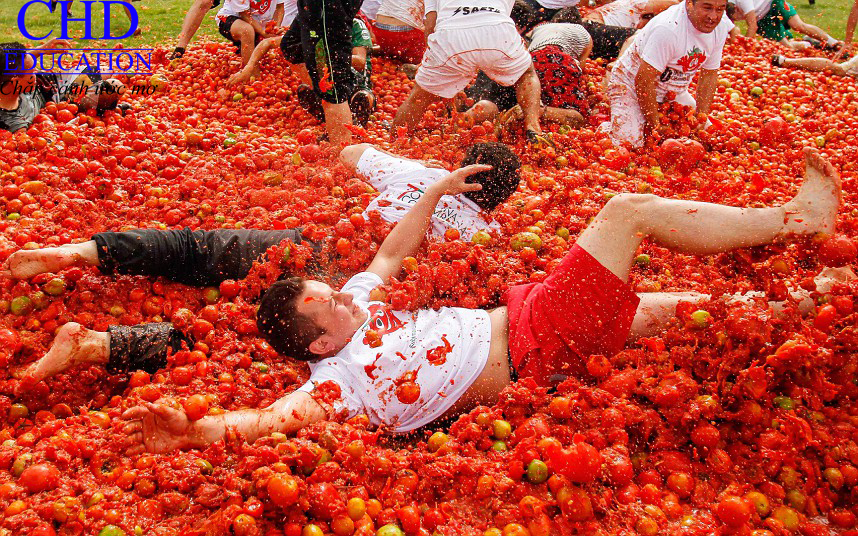 Du học Tây Ban Nha: Lễ hội ném cà chua